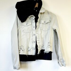 Veste En Jean Femme Free People – Slouchy Eisenhower – Coton – Beige – Taille XS